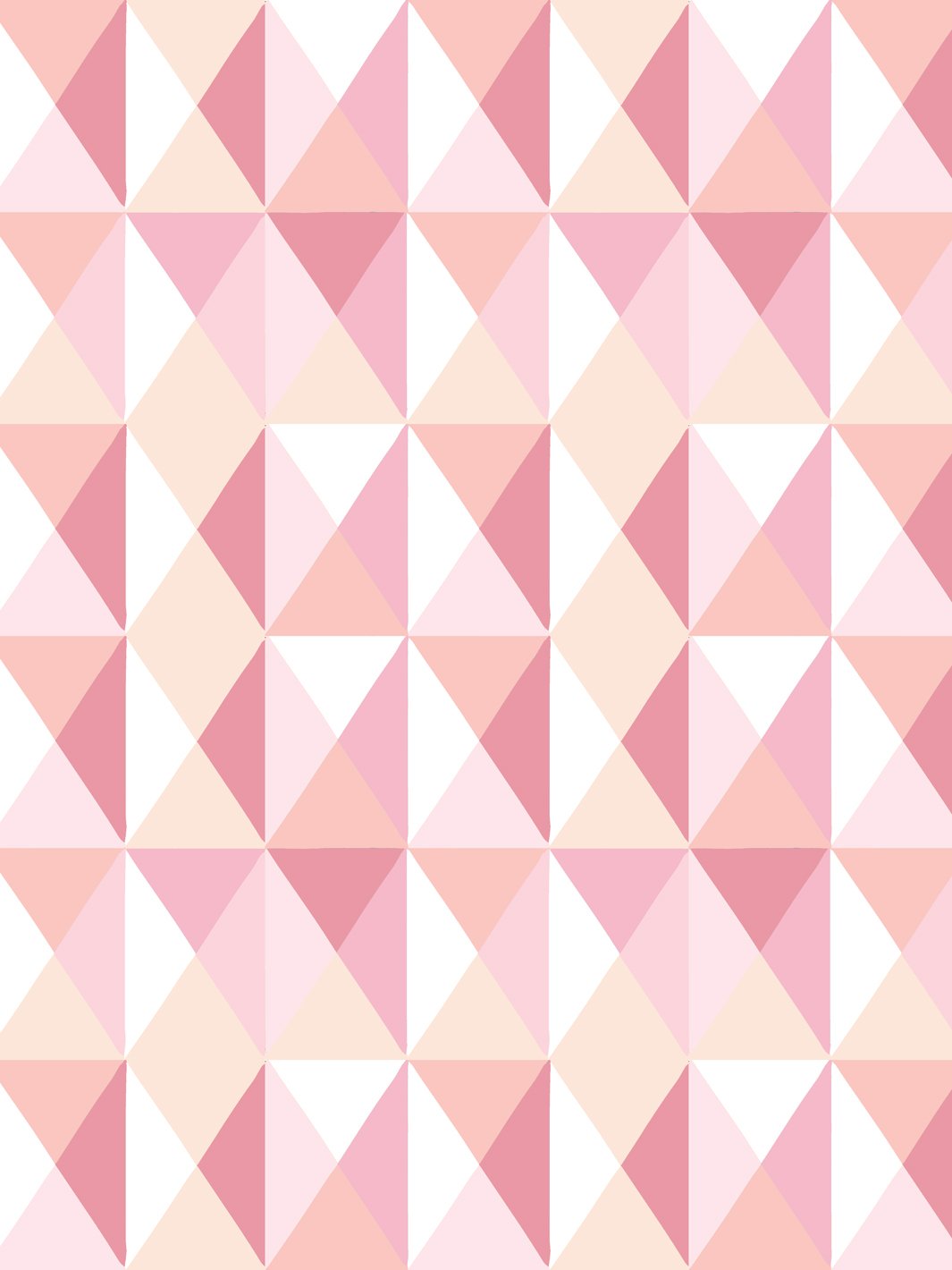 Fisher Price™ Geo Wallpaper - Pink Geometric Design for Nursery, Kids Room & Playroom Decor - Perfect for Baby Girls' Bedroom & Play Area