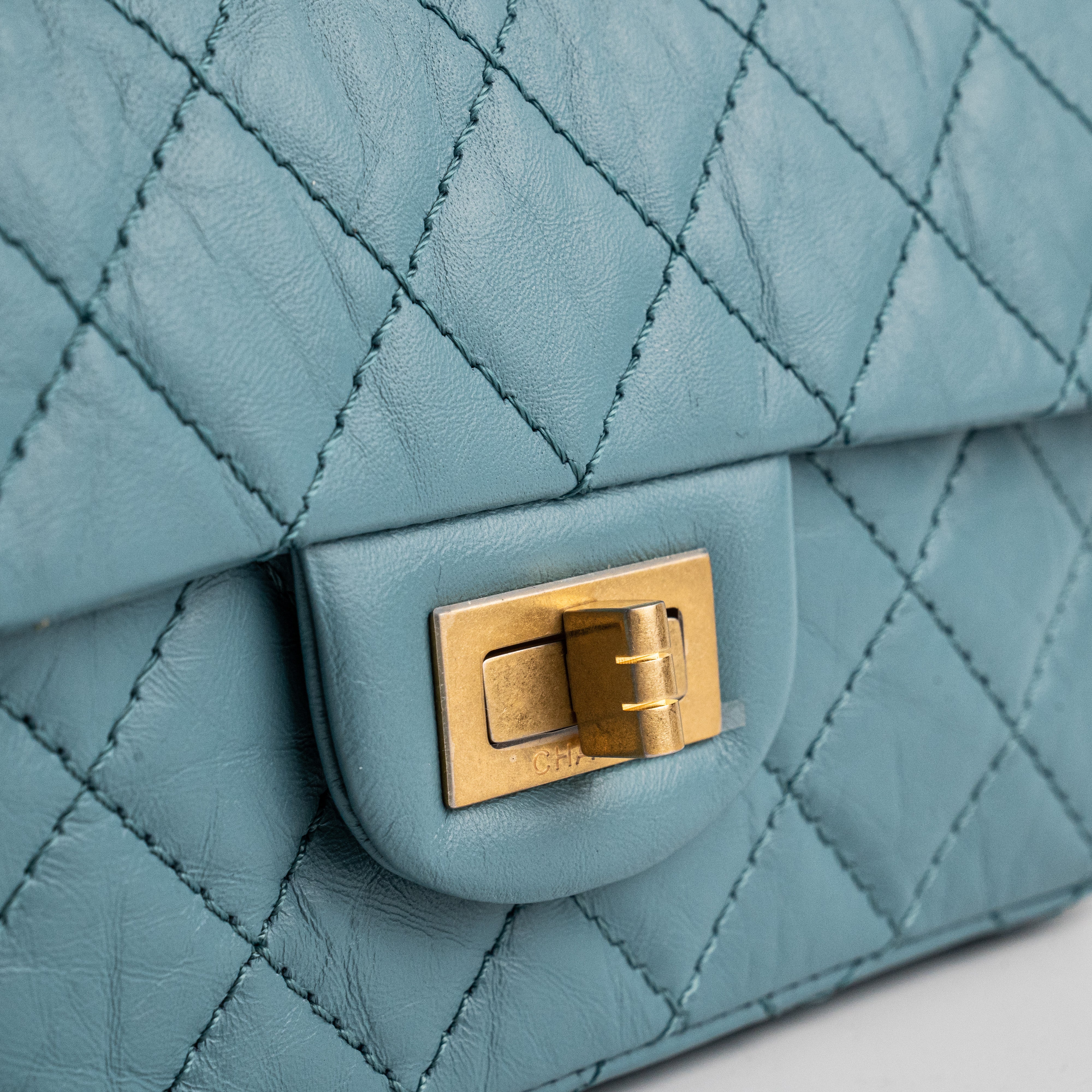 Chanel Mini Reissue Flap Bag in Blue - Luxury Crossbody Purse for Women | Perfect for Date Night, Parties & Everyday Use