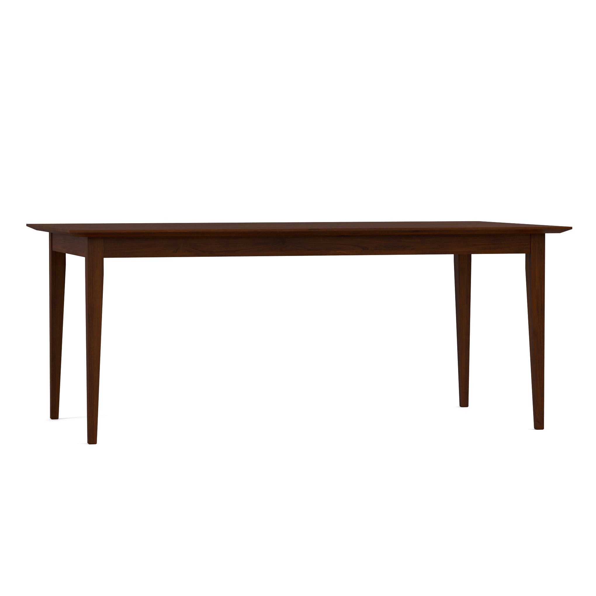74 Inch Gable Road Dining Table - Modern Farmhouse Style Solid Wood Kitchen Table for Dining Room, Kitchen, and Entertaining Areas