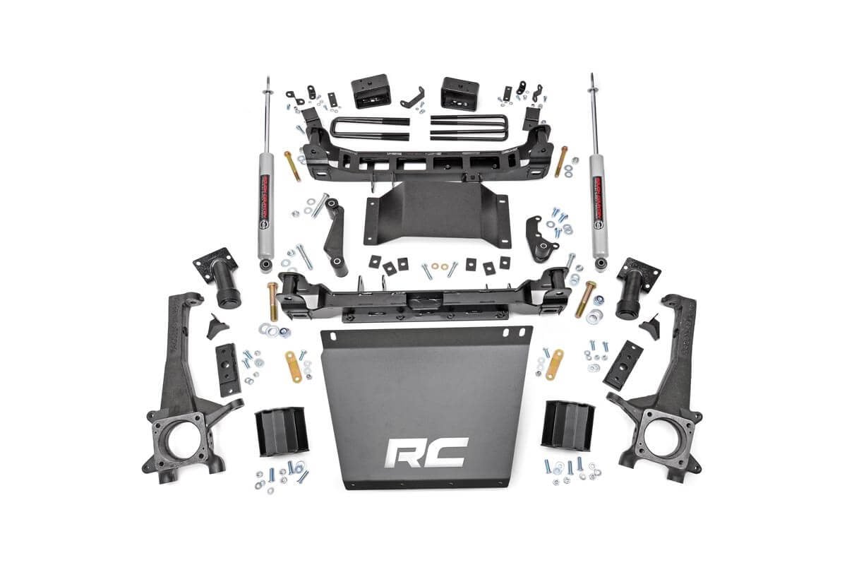 4 Inch Lift Kit for Toyota Tacoma 2WD/4WD (2005-2015) - Heavy Duty Suspension System - Off-Road Performance Upgrade - Perfect for Trail Riding & Truck Customization