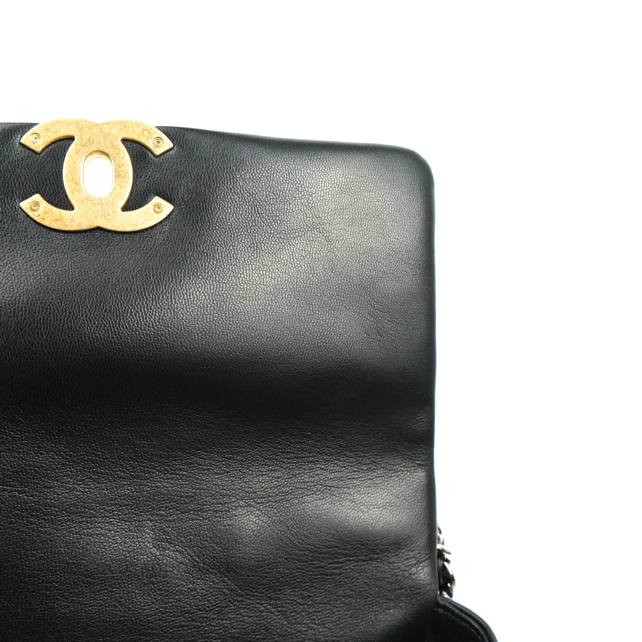 Chanel 19 Small Handbag in Black Goatskin Leather with Mixed Hardware - Luxury Crossbody Bag for Women, Perfect for Date Night & Evening Events