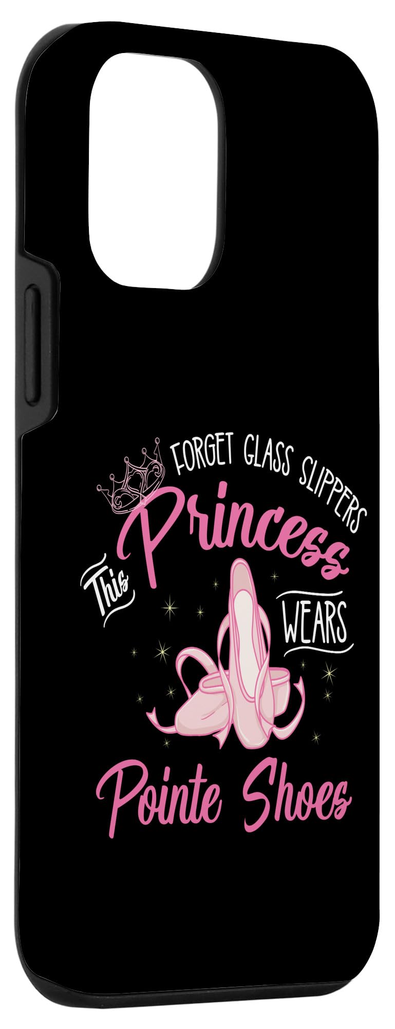 iPhone 12 Mini Ballet Case - Elegant Pointe Shoe Design for Dancers