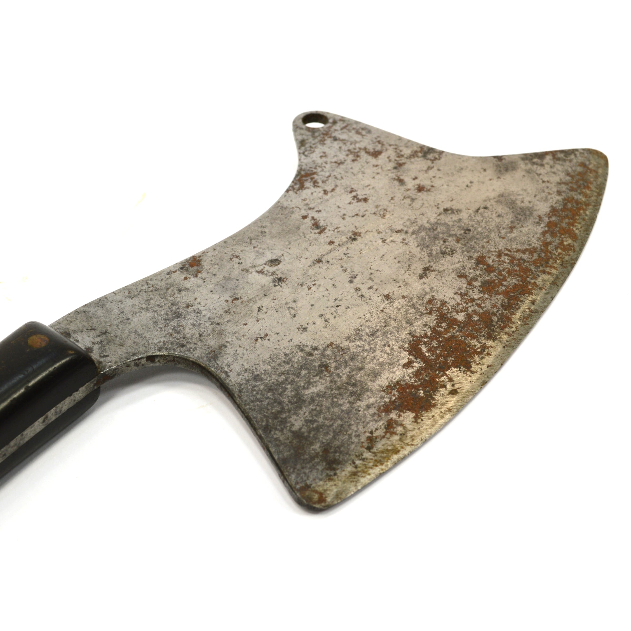 Vintage Italian Butcher Knife - High Carbon Steel Meat Cleaver for Professional Chefs & Home Cooking - Perfect for Chopping, Slicing & Meat Preparation