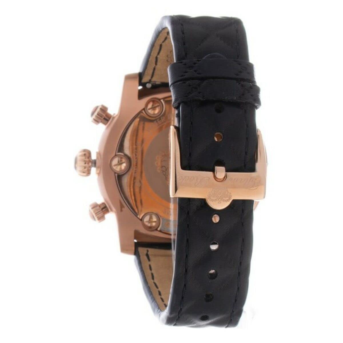 Glam Rock Stainless Steel Watch for Women - White & Black Dial, Water Resistant, Fashion Accessory for Casual & Formal Occasions