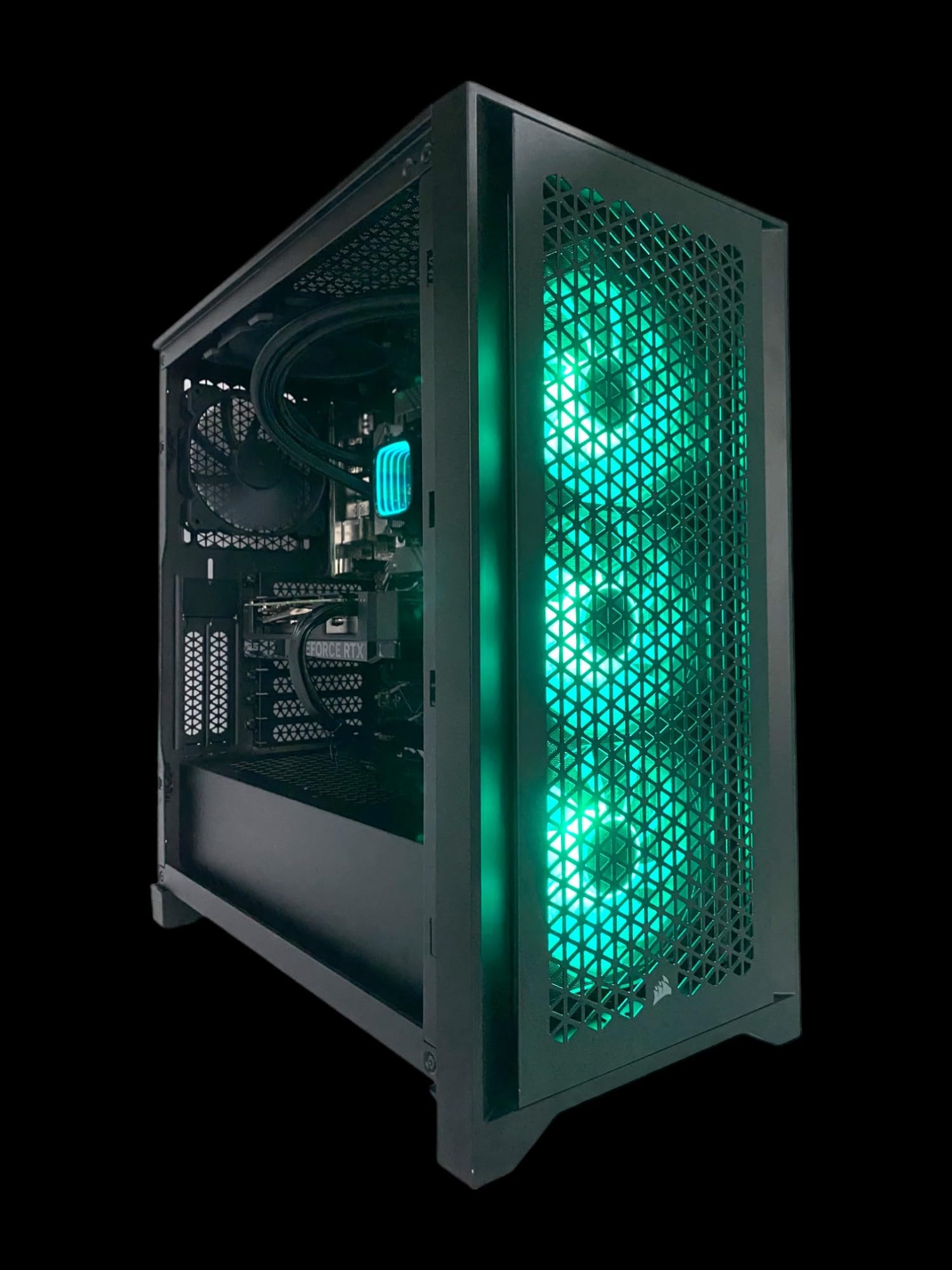 TechCraft AMD Gaming PC - 4000D Case, Ryzen 7 7800X3D Processor, B650-Plus TUF Gaming Motherboard, RX 7900 GRE 16GB GPU, 32GB DDR5 RAM - Ultimate Gaming & Streaming Setup for 4K Gaming, VR & Content Creation