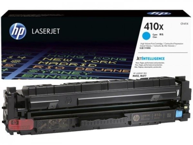 HP 410X Cyan High-Yield Toner Cartridge for HP LaserJet Pro M377, M477, M452 Printers - Compatible with Office & Home Printing Needs