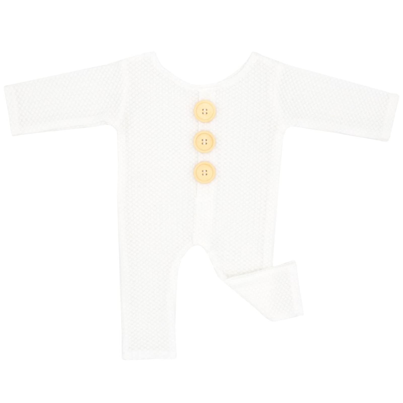 Baby Boy Knitted Romper Set - Long Sleeve Footless Bodysuit for Newborn Photography & Casual Wear | Soft Infant Outfit for Photo Shoots, Family Events & Daily Comfort
