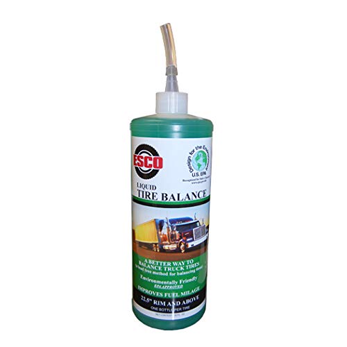 ESCO-20471 ESCO Liquid Tire Balance - 12 Pack (32oz Bottles) - Perfect for Truck, Tractor & Heavy Equipment Tire Balancing