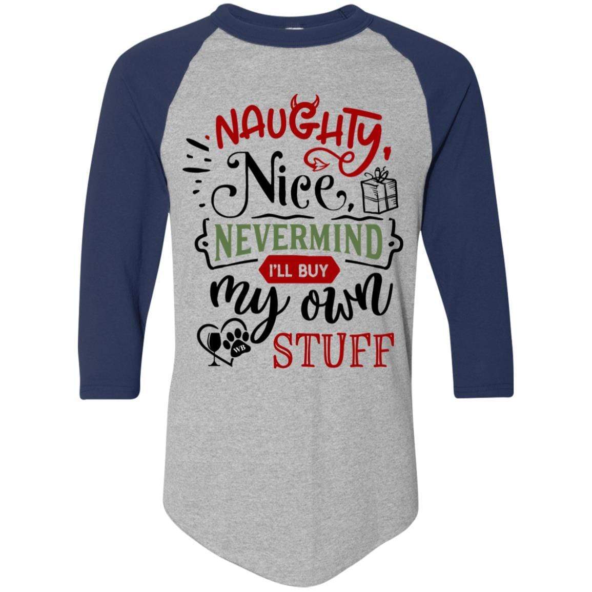 WineyBitches.Co Colorblock Raglan Jersey - Trendy Baseball Tee for Women | Soft & Comfortable Long Sleeve Shirt | Perfect for Casual Wear, Girls Night Out & Wine Tasting Events