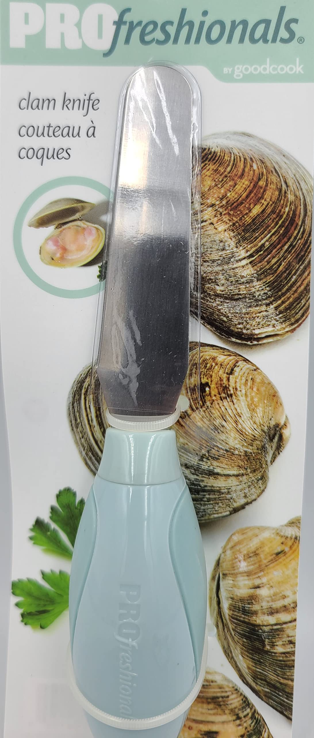 Professional Grade 3-Pack Restaurant Clam Knives - Heavy Duty Shellfish Shucking Tools for Seafood Restaurants, Home Chefs & Beachside Clamming