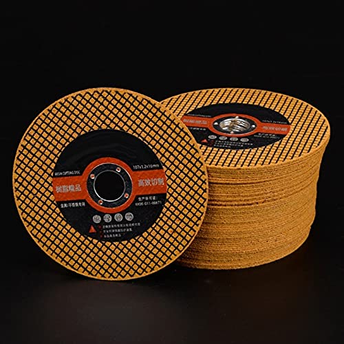 4.2 Inch Angle Grinder Cutting Disc - Metal & Stainless Steel Grinding Wheel with Gold Polish - Perfect for Metalworking, DIY Projects, and Home Renovations