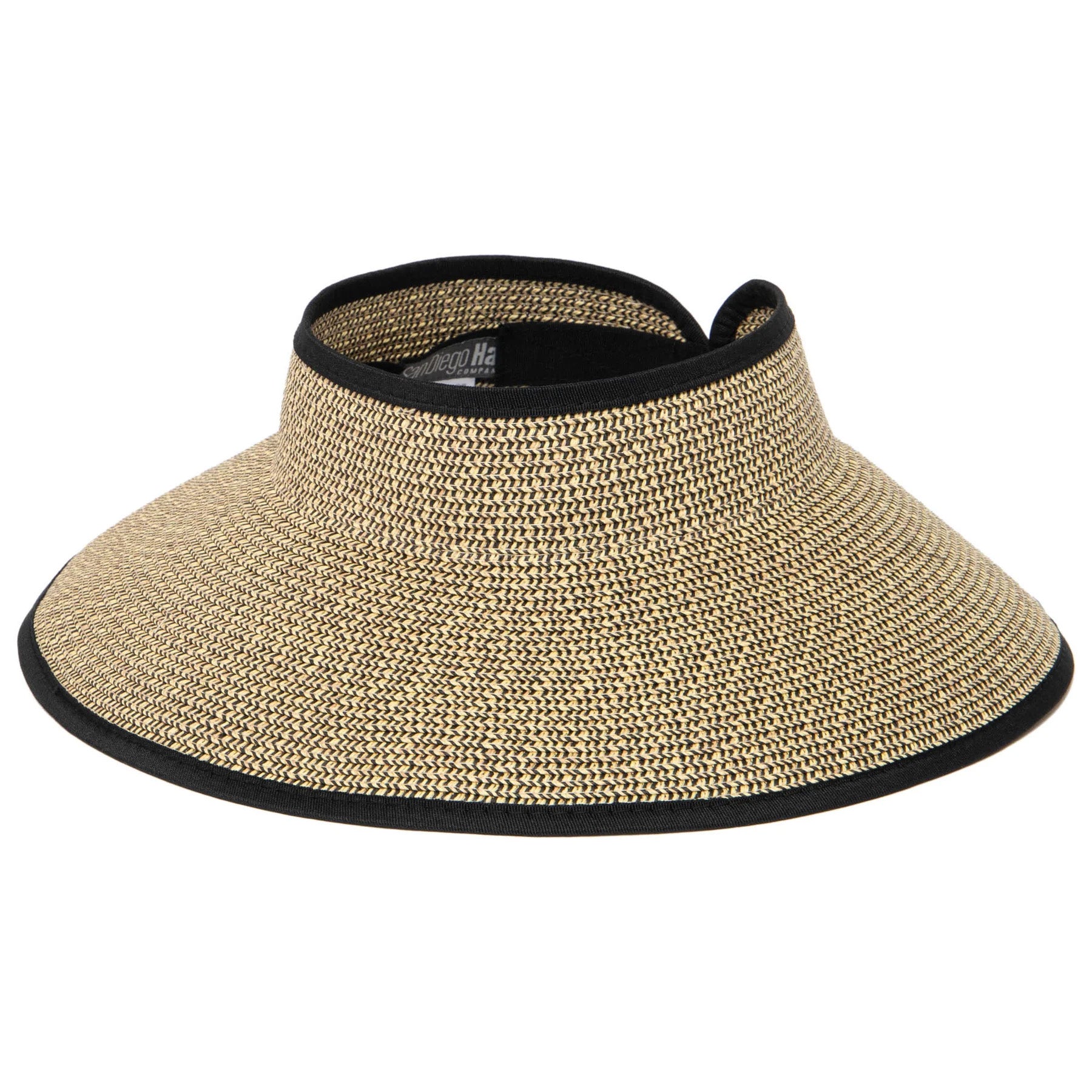 Ultrabraid Large Brim Visor Hat - UPF 50+ Sun Protection for Women & Men - Wide Brim Sun Hat for Golf, Tennis, Running & Outdoor Activities