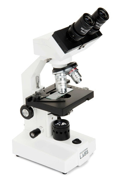 Celestron Labs CB2000CF Compound Binocular Microscope 44131 - Professional Lab Microscope for Biology, Chemistry & Education | Ideal for Students, Researchers & Science Enthusiasts