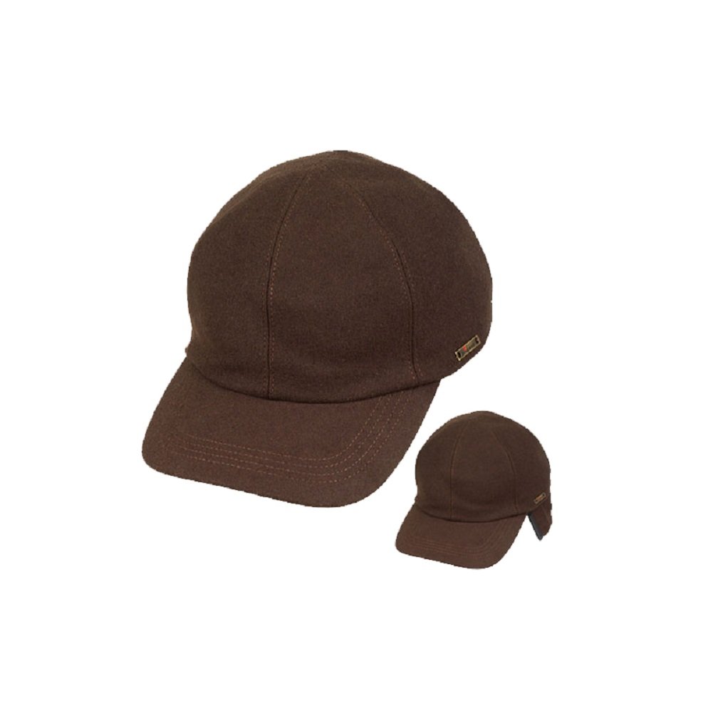 Wigens Kent Baseball Cap with Earlaps - 5 Color Options for Men & Women | Winter Warm Hat for Outdoor Activities, Hiking, and Sports