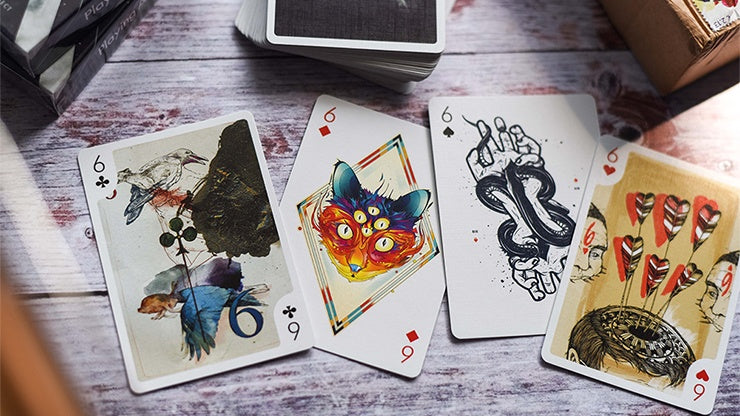Playing Arts Edition Zero - Premium Playing Cards for Magic Tricks, Poker & Cardistry | Unique Deck for Collectors, Gamers & Card Enthusiasts | Perfect for Parties, Gifts & Professional Performances