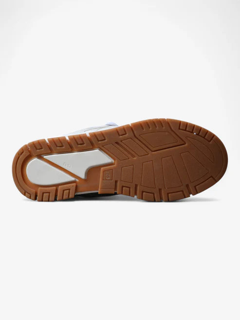 Mormaii Crest White Gum Women's Sneakers - Comfortable Casual Shoes for Walking, Running & Everyday Wear