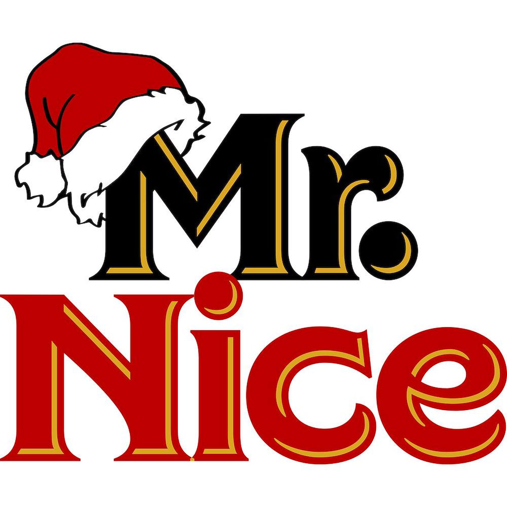 Christmas Mr Nice 11 oz (325 ml) Ceramic Coffee Mug - Holiday Gift for Coffee Lovers, Perfect for Christmas Morning & Office Use