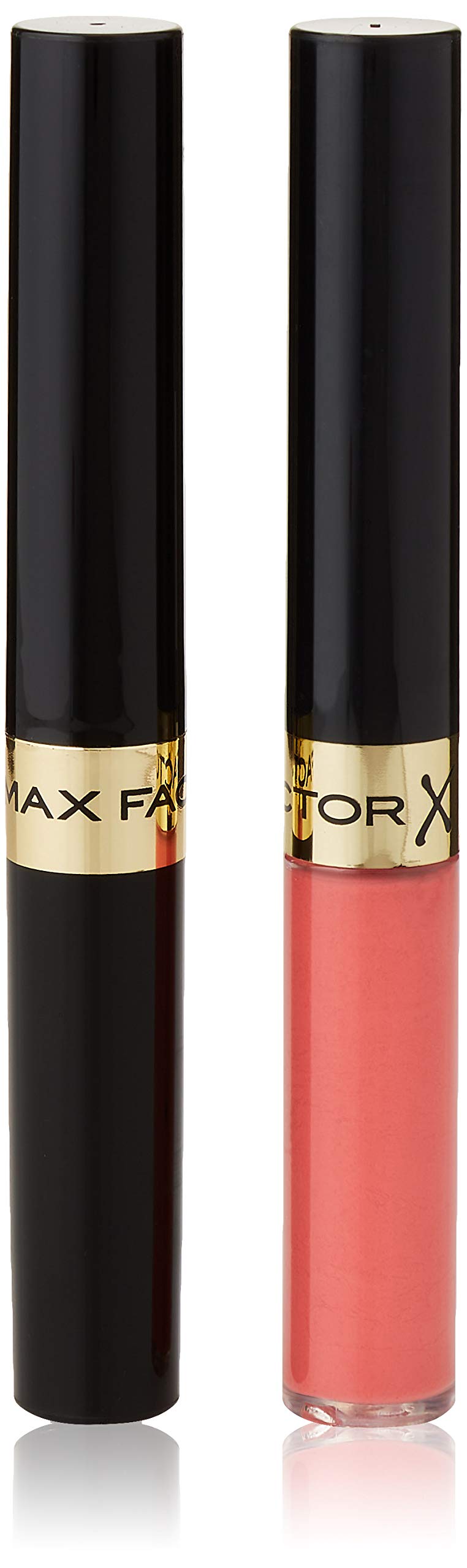 Max Factor Lipfinity 24-Hour Long Lasting Liquid Lipstick & Top Coat - 2.3ml/1.9g (Just Bewitching #146) - Smudge Proof, Transfer Proof Matte Lip Color for All-Day Wear at Work, Dates & Special Events