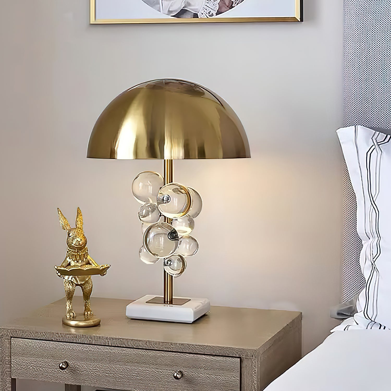 Globo Table Lamp - Modern LED Desk Light for Home & Office - Perfect for Reading, Working & Decor