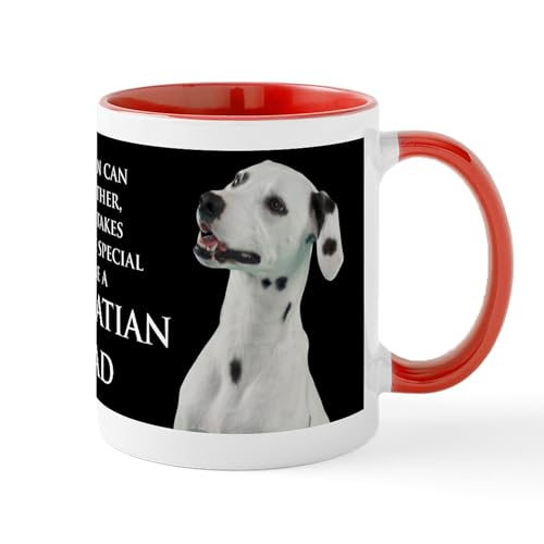 White/Red Inside - Dalmatian Dad Mug