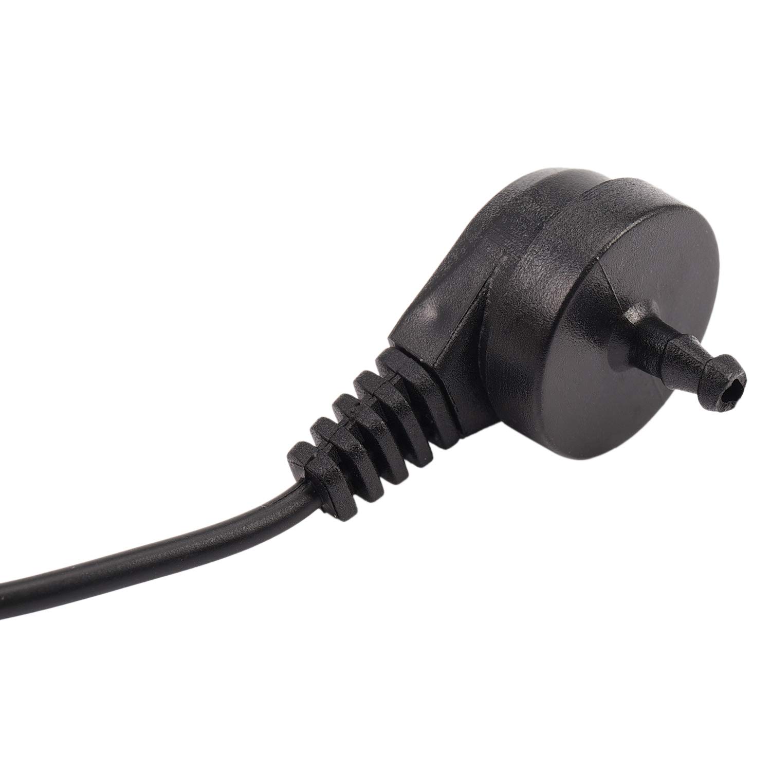 Naemriee Air Acoustic Tube Earpiece Mic Headset with PTT Button for Motorola GP380 GP328 GP1280 PRO5150 GP338 Portable Radios - Ideal for Security, Construction & Outdoor Communication
