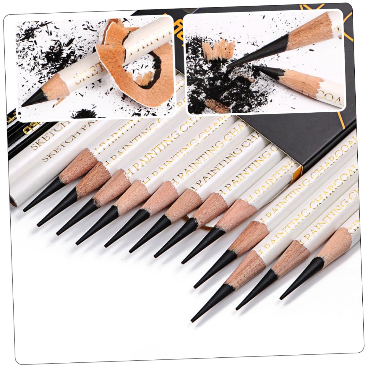 KALLORY 36-Piece Sketch Pencil Set - Professional Graphite Drawing Pencils, Smooth Colored Pencils for Artists & Kids - Perfect for Sketching, Shading & Art Projects | Ideal for Classroom, Home & Studio Use