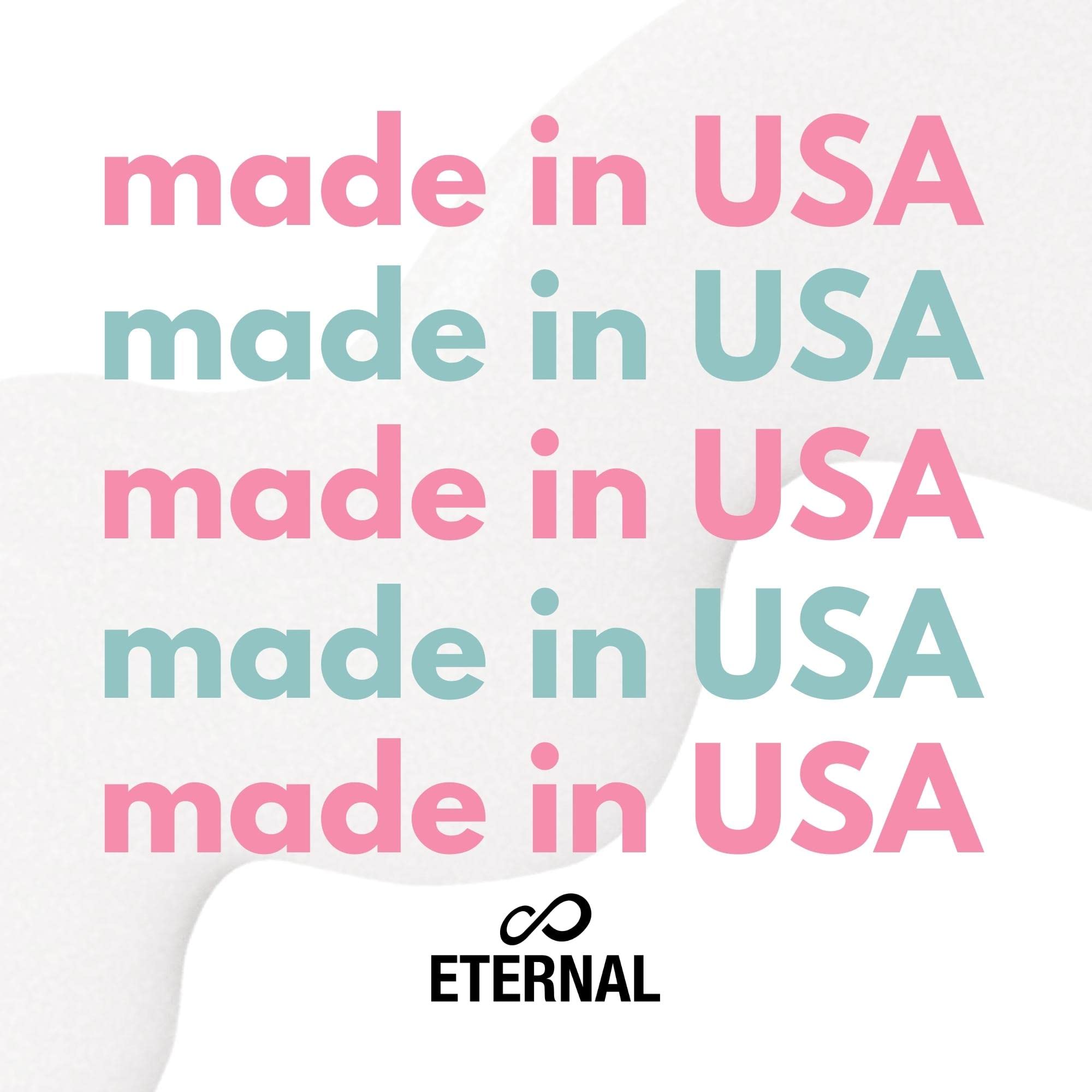 Eternal Clear Base & Top Coat Nail Polish Set - Fast Drying for Salon & Home Manicures