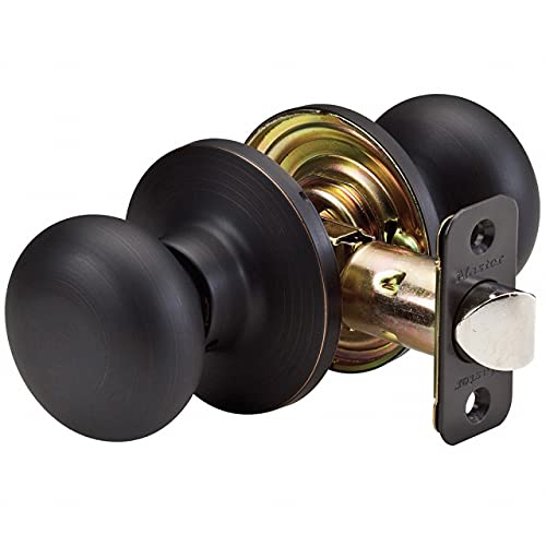 Master Lock BCO0412P Keyed Different Knob Lock - 10 Pack for Hall, Closet & Interior Doors | Secure Privacy Lock for Bedrooms, Bathrooms & Office Spaces