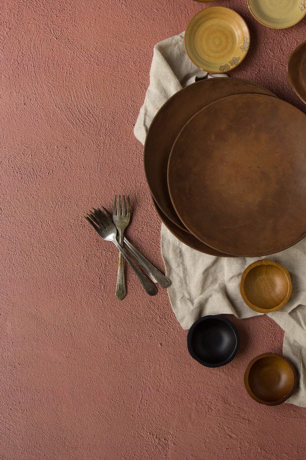 Bessie Bakes Terracotta Backdrop 2x3ft for Photography & Styling