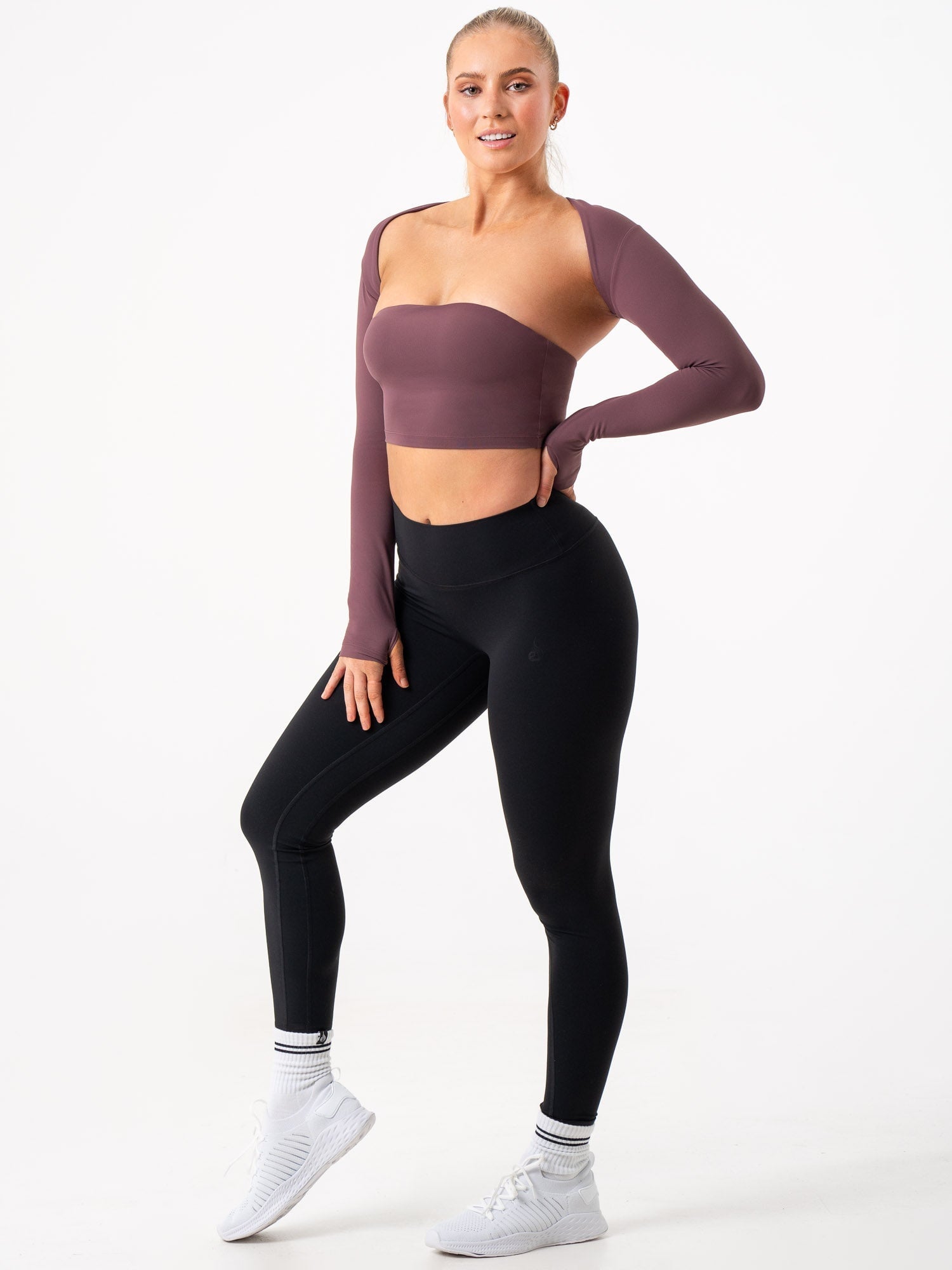 Wireless Strapless Tank Bra for Women - Seamless Comfort & Lift Support in Plum Color | Perfect for Backless Dresses, Tops & Special Occasions