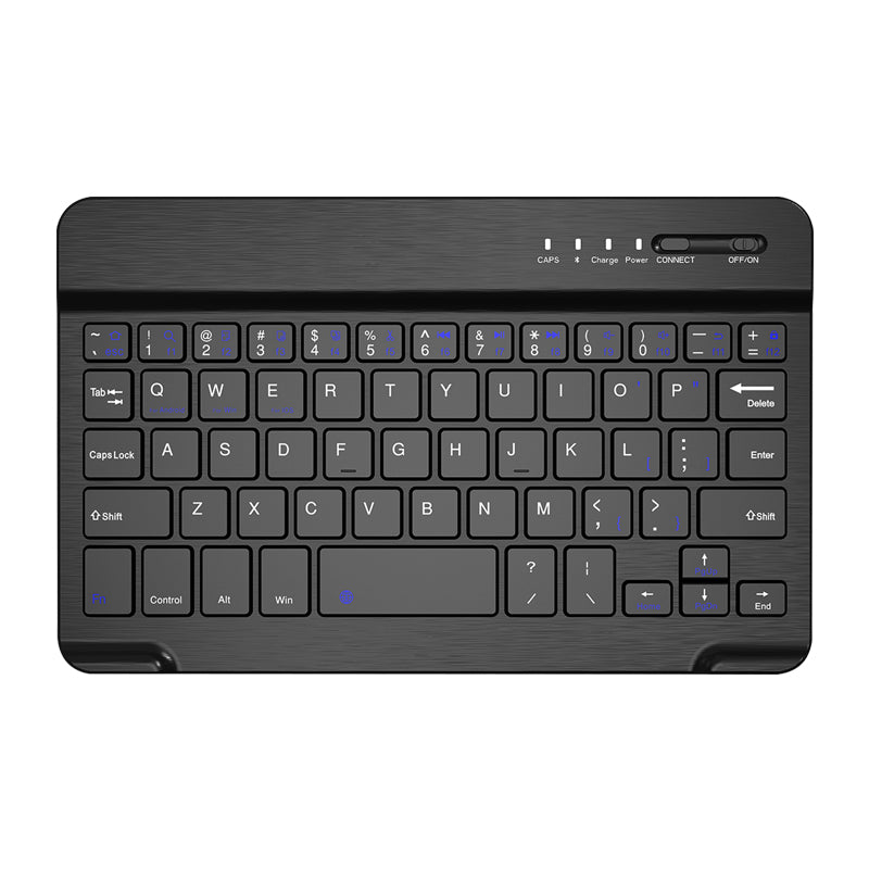 Slim Wireless Bluetooth Keyboard - Universal Compatible with Windows, Mac, Android, iOS, iPad & Tablet - Perfect for Home Office, Travel & Remote Work