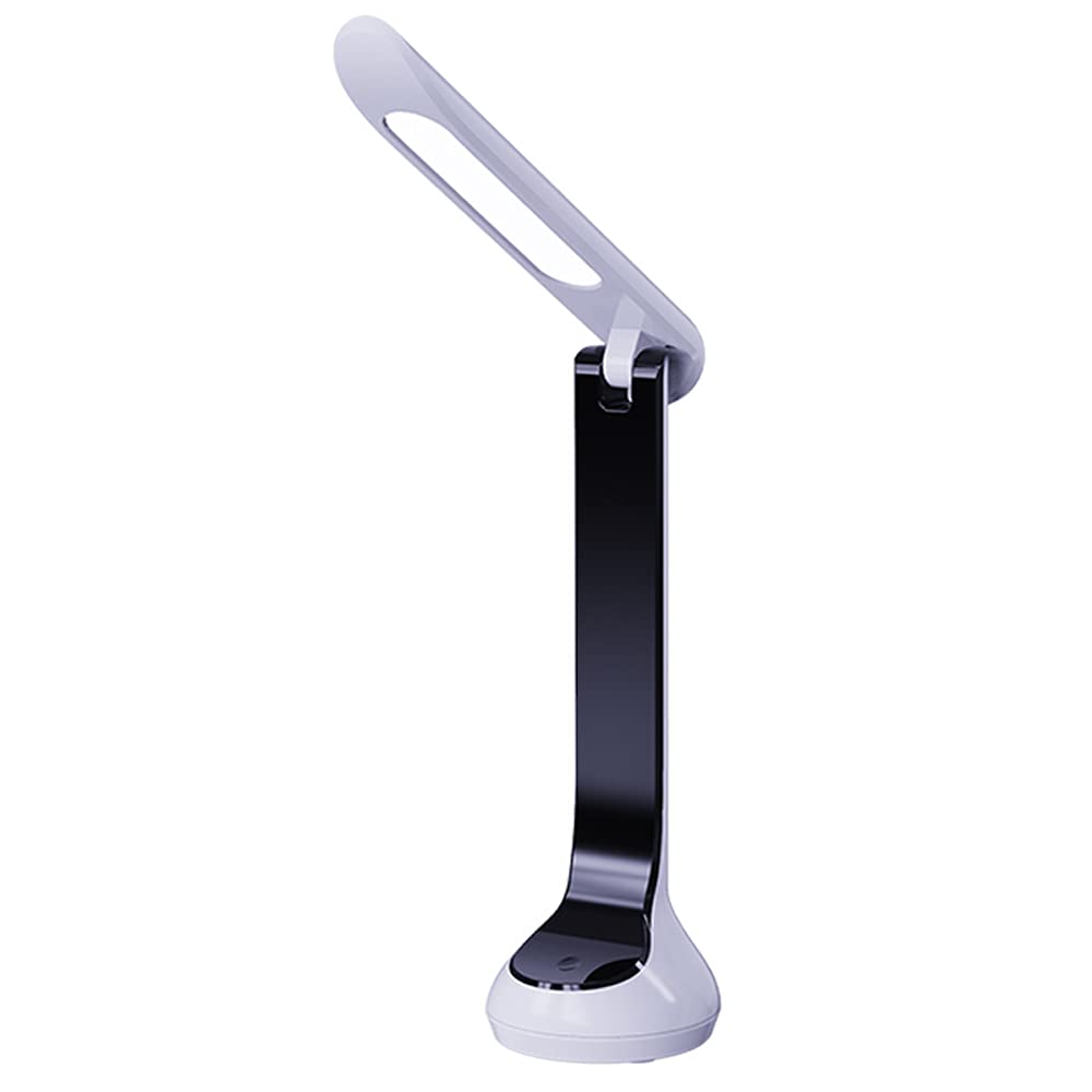 USB Rechargeable LED Desk Lamp - 3-Level Dimmable, Foldable Study Lamp for Students, Bedside Reading Light with Charging Port | Perfect for Dorm Rooms, Home Office & Nightstand Use