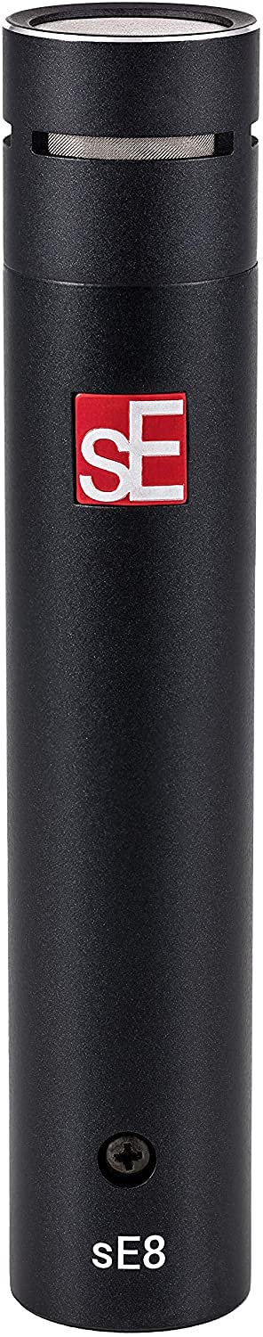 Briskdrop sE Electronics sE8 Small Diaphragm Cardioid Condenser Microphone Bundle with 4 XLR Cables - Perfect for Podcasting, Voice Over, Studio Recording & Live Performances