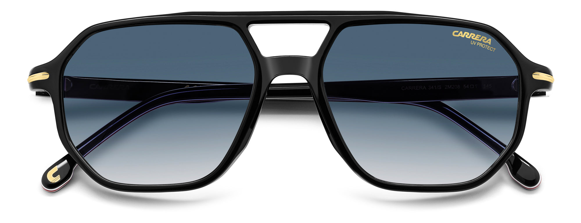 Carrera 341 S Sunglasses - Polarized UV Protection Sports Sunglasses for Men & Women - Perfect for Running, Cycling, Driving & Outdoor Activities