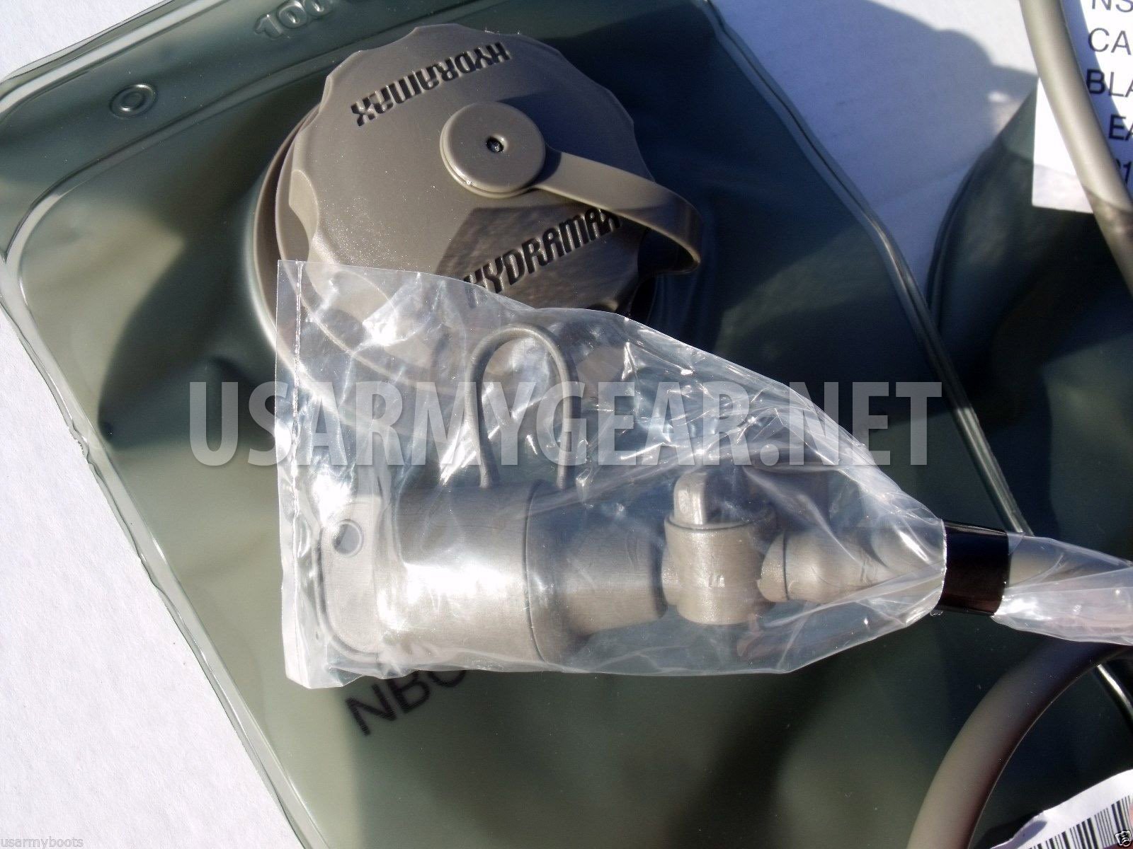 US Military Tactical Hydration Pack - 100oz (3L) ACU Grey HYDRAMAX Water Bladder Backpack - Made in USA - Perfect for Hiking, Camping & Outdoor Adventures