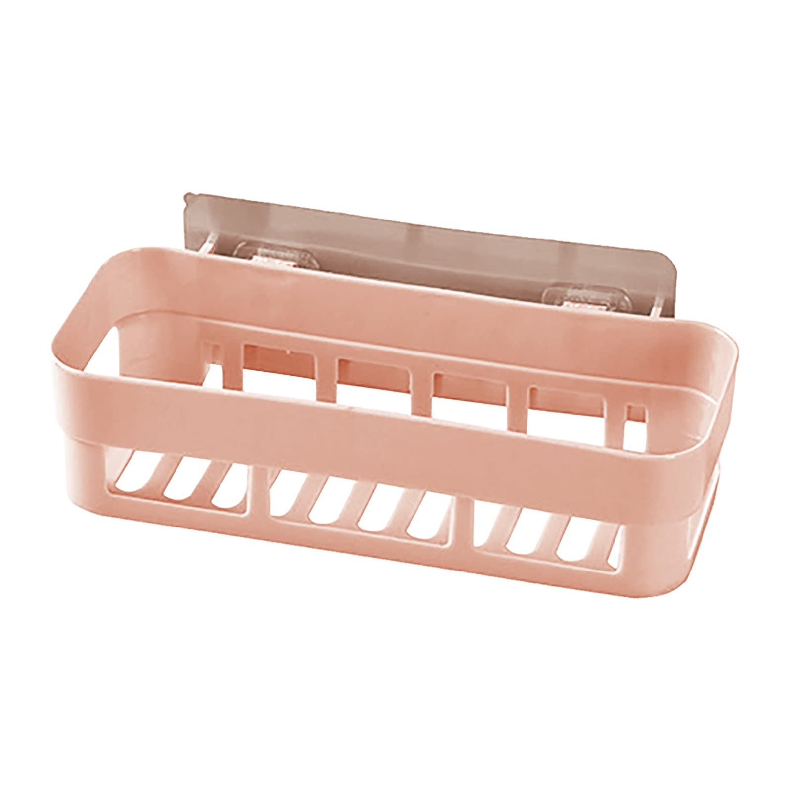 **Rustic Wrought Iron Floating Shelves with Hooks - Wall Mounted Storage Shelf with Metal Baskets for Keys, Towels & Decor - Perfect for Bedroom, Living Room, Kitchen & Entryway - Pink (One Size)**    *(Use Cases: Organize keys by the entrance, display decor in the living room, store bathroom essentials, or create a stylish dish-drying rack in the kitchen.)*