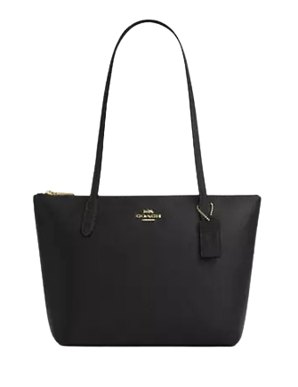 Coach Fiona Zip Tote Bag for Women - Stylish Leather Shoulder Bag with Zipper Closure | Perfect for Work, Travel & Everyday Use