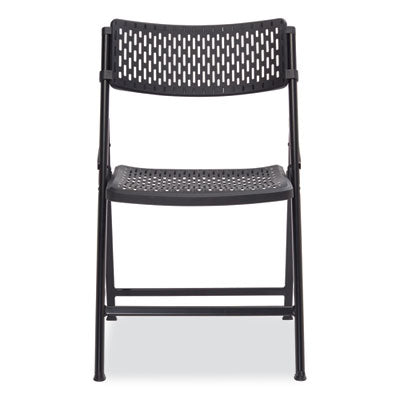 NPS Folding Chairs with Pattern - Heavy Duty 1000 lb Capacity - Set of 4 - Perfect for Outdoor Events, Picnics, and Home Use