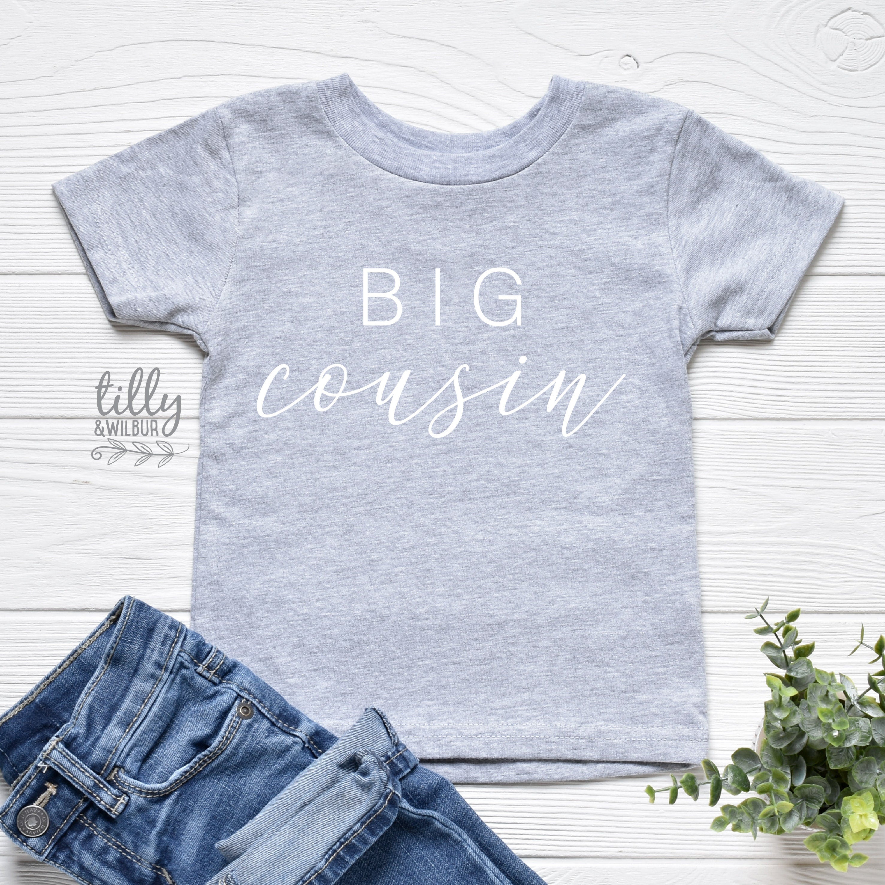 Big Cousin Graphic T-Shirt - Comfortable Cotton Tee for Men & Women - Casual Wear, Family Reunions & Everyday Outfits