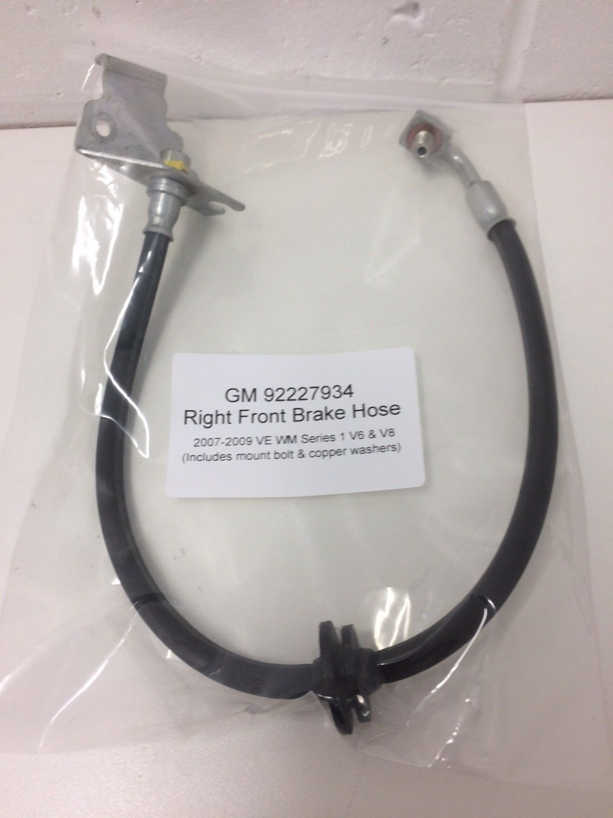 Genuine Holden RHF Brake Hose for VE & WM Series 1 (2007-2009) V6 & V8 Models - Perfect for Brake System Repair and Maintenance