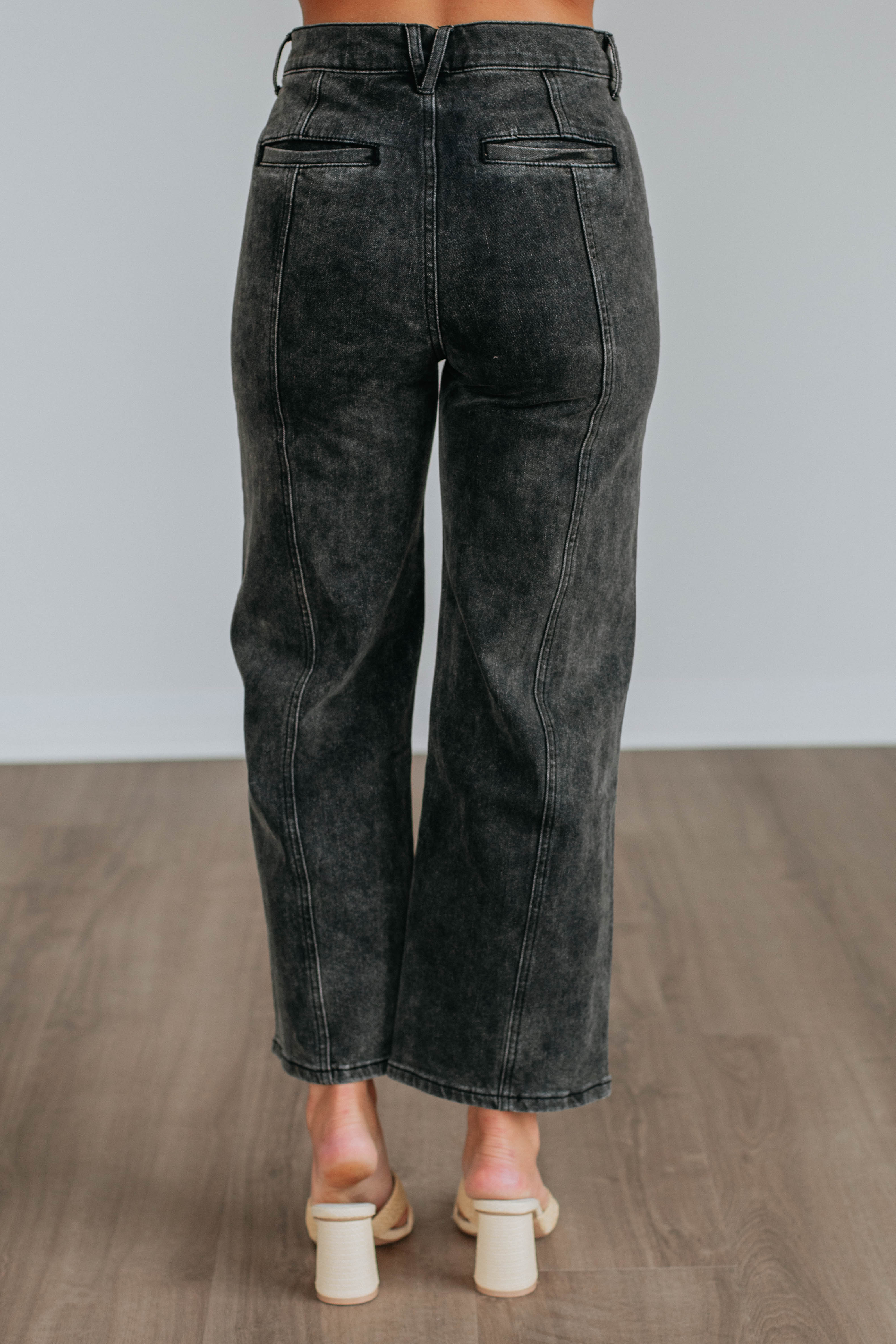 Brunie Women's High Waisted Wide Leg Pants - Comfortable Linen Blend Trousers for Work, Office & Casual Wear | Summer Vacation & Beach Outfit Essentials