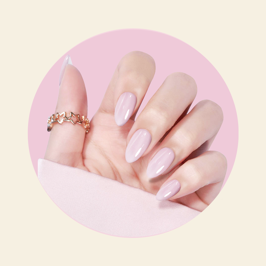 Semi-Cured Gel Nail Stickers - Self-Adhesive Luminescent Nail Art for Easy DIY Manicure | Perfect for Parties, Weddings & Special Occasions