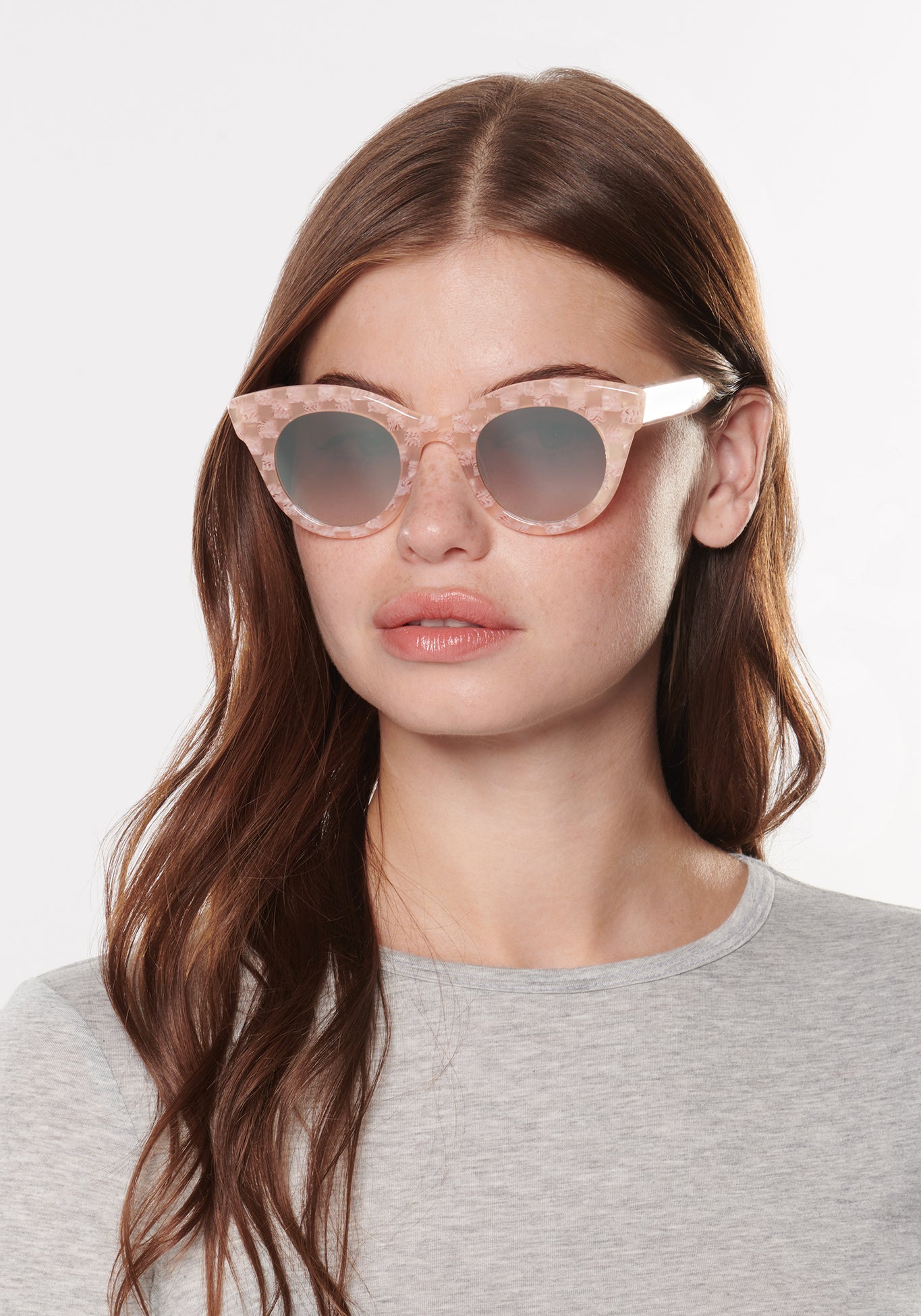 OLIVIA Plaid Mirrored Sunglasses - Trendy UV Protection Aviator Glasses for Women & Men - Perfect for Outdoor Activities, Beach, Driving & Fashion Accessories