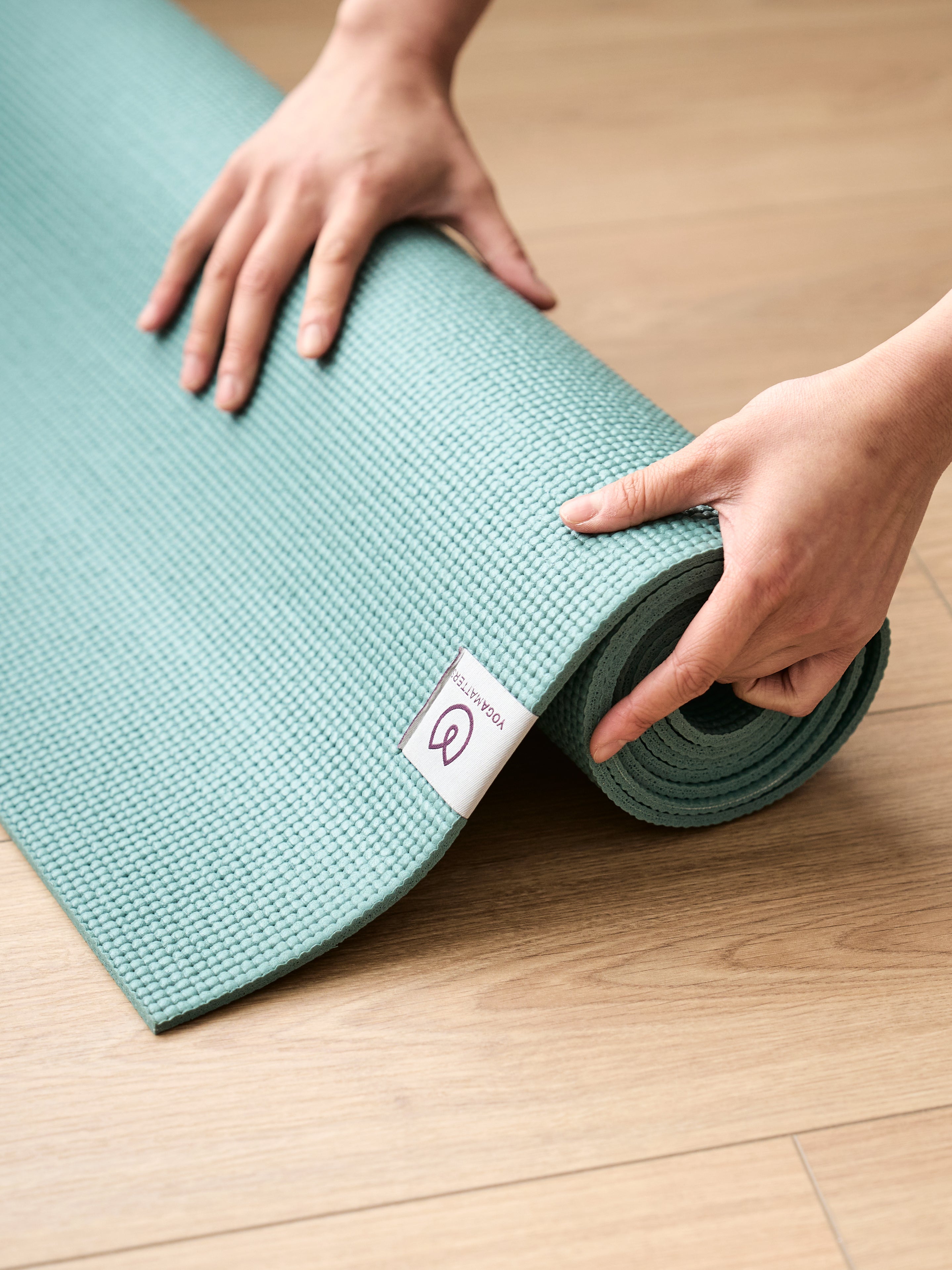 Yogamatters Sticky Yoga Mat - Non-Slip Eco-Friendly Exercise Mat for Yoga, Pilates & Home Workouts - Perfect for Beginners & Professionals