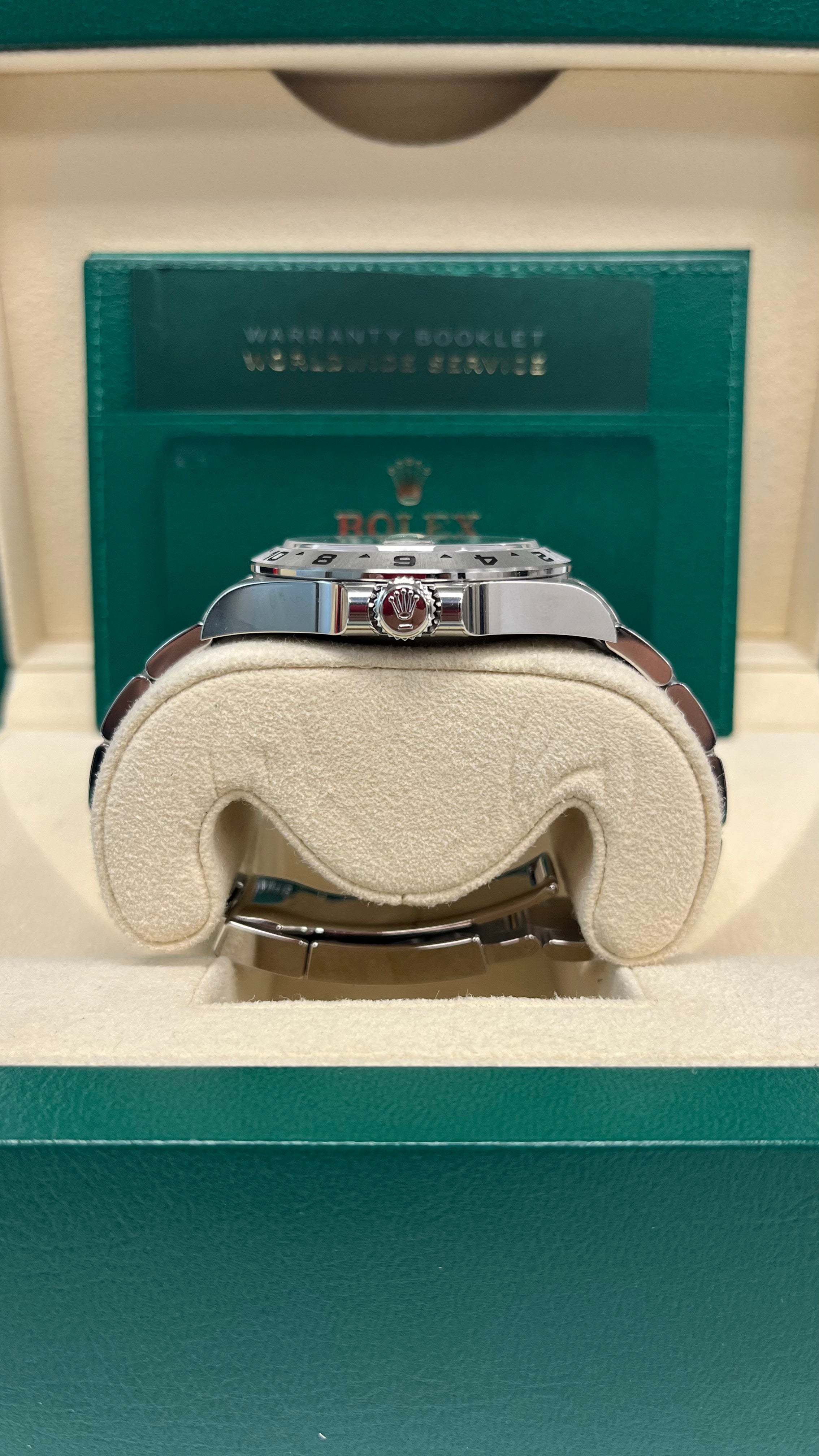 Rolex Oyster Perpetual Explorer II Men's Watch - 42mm Oystersteel Case, Black Dial, Oyster Bracelet (Ref. 226570) - Perfect for Outdoor Adventures & Professional Settings