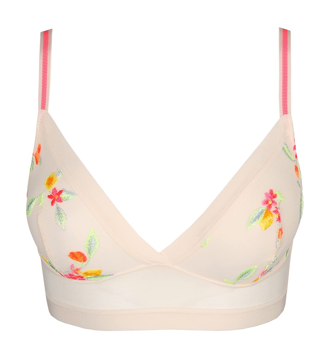 Marie Jo Women's Wireless Triangle Bra - Comfortable Seamless Bralette for Everyday Wear, Yoga & Lounge (0122194)