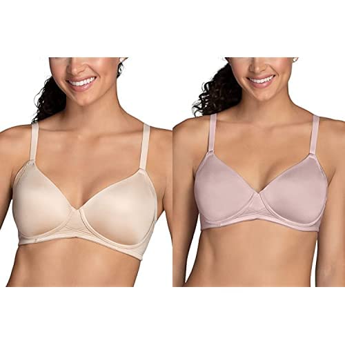 Vanity Fair Women's Comfort Back Smoothing Bra - Seamless Underwire Support for All-Day Wear | Perfect for Work, Yoga & Everyday Use
