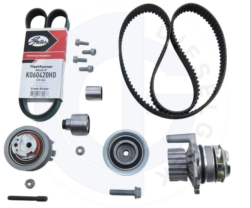 Premium Common Rail Timing Belt Kit for 2012-2014 Volkswagen Passat TDI - High Performance Engine Maintenance & Repair Part