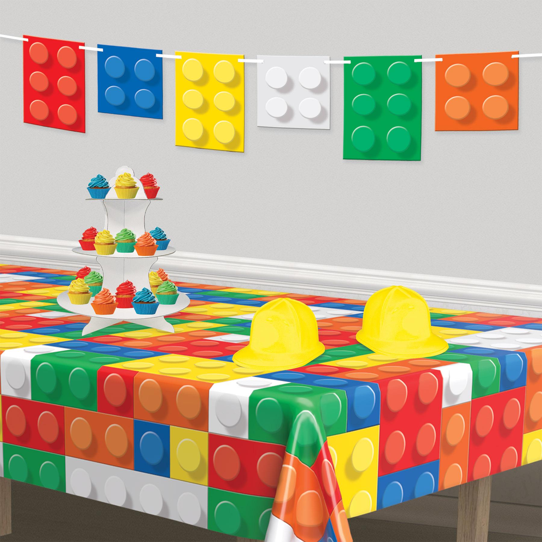 12 Pack Beistle Building Blocks Party Streamers - Colorful Decorative Party Supplies for Birthday, Baby Shower & Holiday Celebrations