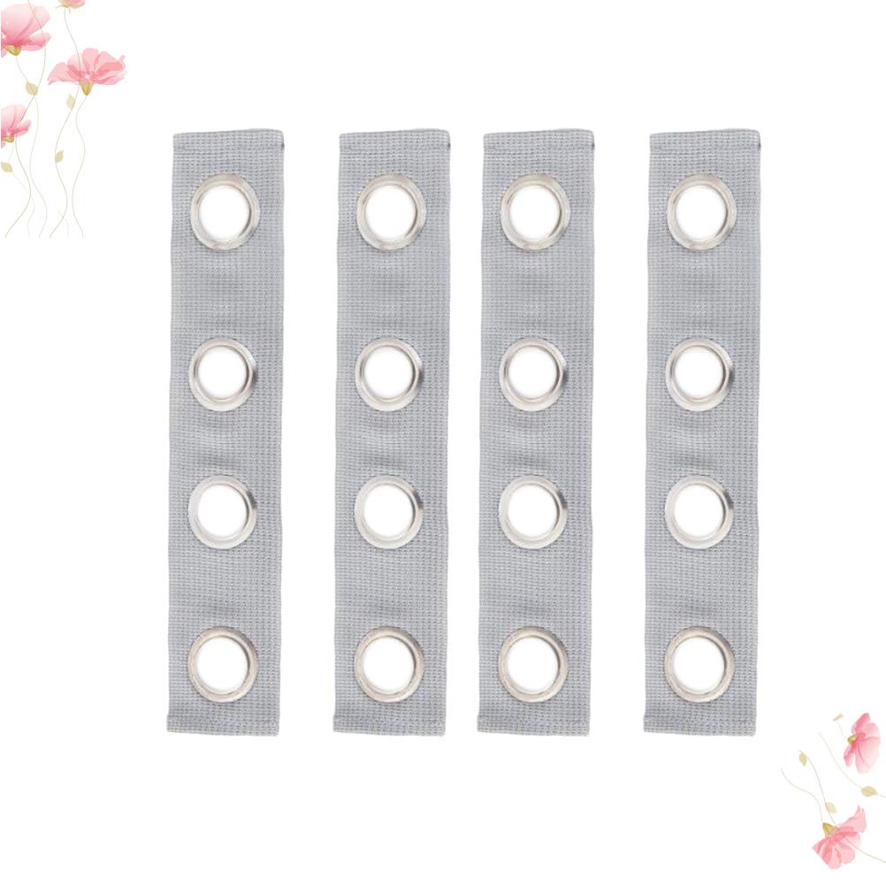 4-Pack Crab Plate Clothes Connectors - Heavy Duty Clothes Hooks with Multiple Holes for Hanging Clothes, Towels & Mini Backpacks - Perfect for Closet Organization, Laundry Room & Dorm Storage